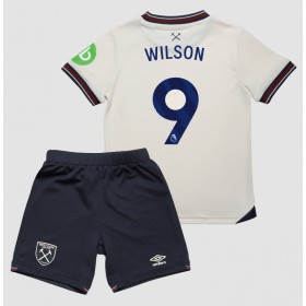 Baby Fußballbekleidung West Ham United Callum Wilson #9 Auswärtstrikot 2025-26 Kurzarm (+ kurze hosen)